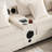 Defino U-Shaped Corduroy Sectional Sofa with Bluetooth, USB Charging & Ottomans-114473873