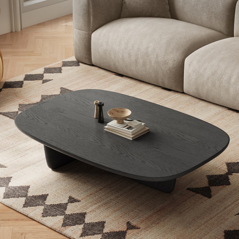Modern minimalist rectangular coffee table