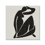 Marisse Inspired Mid Centry Woman Print
