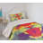 Eclectic Polyester Abstract Coverlet