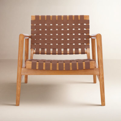 Warbler Cedar Genuine Leather Side Chair