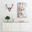 White Blossoms in Abstract - Wrapped Canvas-55305201