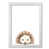 White Grain Frame