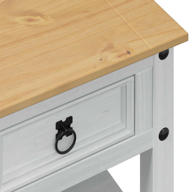 Solid Wood Coffee Table with Storage, 45cm. H x 85cm. L x 50cm. W