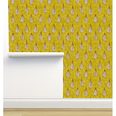 Rouleau de papier peint autocollant L 12 pi x 2 pi Amy Mac Ready Designs