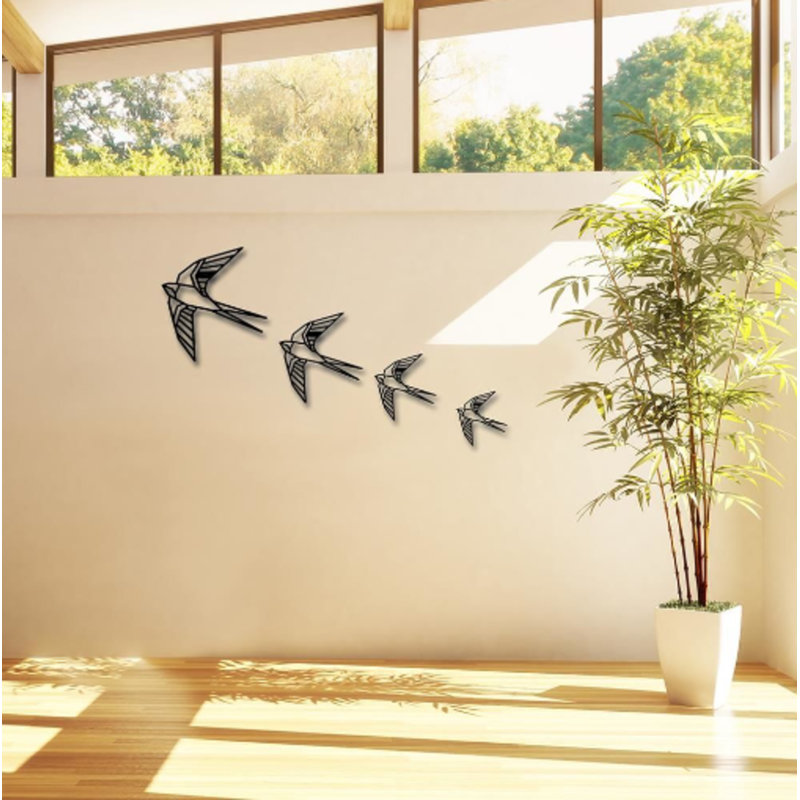 Handmade Traditional Animals Wall Decor on Metal