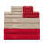 Beige/Red