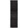 Natura 425 Handwoven Wool/Cotton/Polyester No Pattern Indoor Use Only Rug in Black/Grey