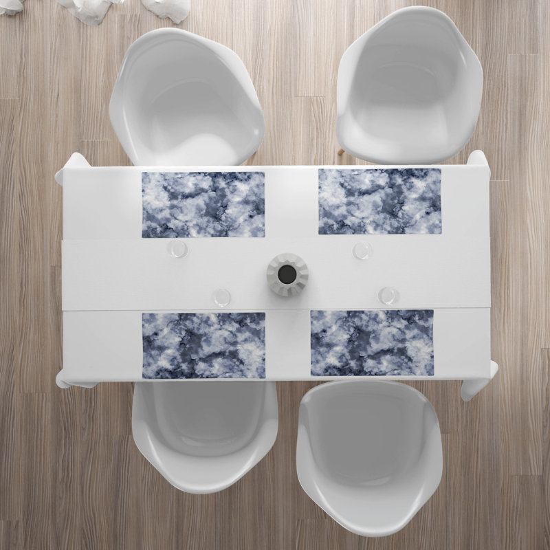 Polyester Abstract Rectangle Placemat