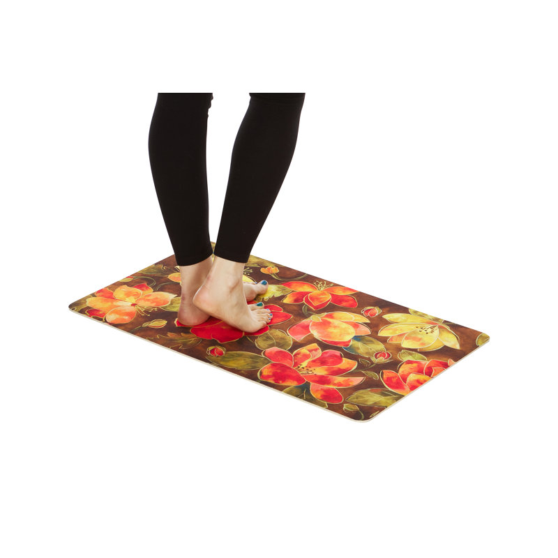Tapis anti-fatigue de qualité supérieure spring fleuri Jamesport