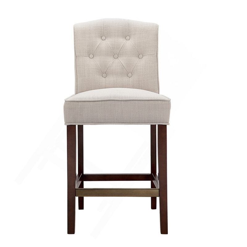 Tabouret de comptoir touffeté