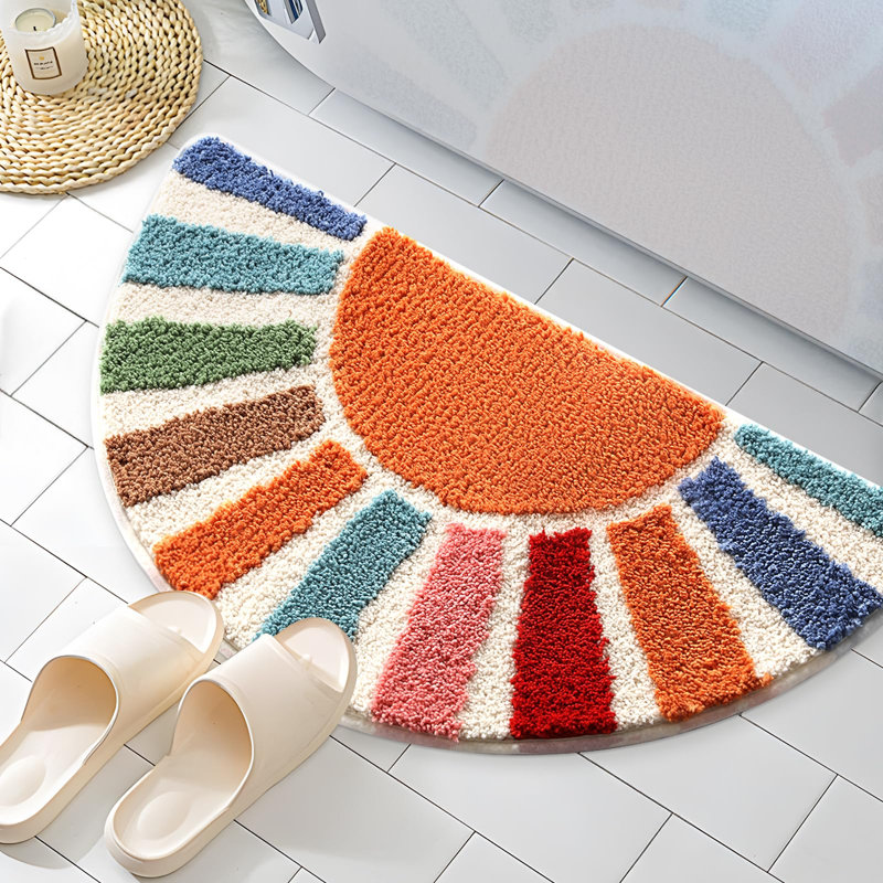 Tapis de salle de bain Boho