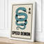 Speed Demon Retro - Wrapped Canvas-1731493869-1731493872