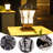 Black Solar Powered Integrated Outdoor Pier Mount Light Waterproof European Garden Villa Light With Remote Control-534023964