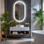 Miroir de salle de bain sans cadre Jaharie