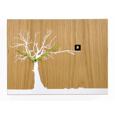 Myrtle Wood Wall Clock