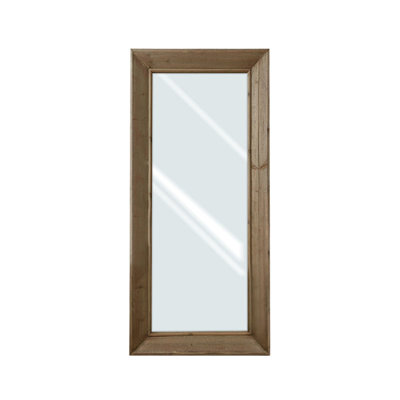 Rectangle Solid Wood Full Length Mirror