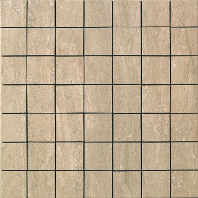 Carreau de mosaïque en porcelaine Travertini