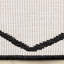 Tapis blanc intérieur / extérieur Trellis
