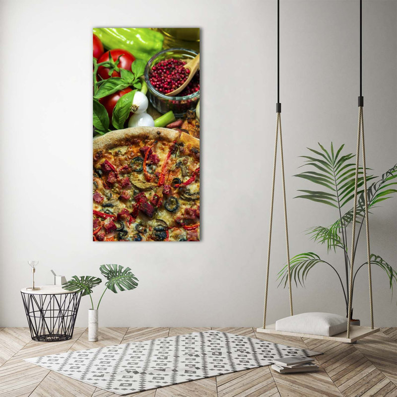 Pizza - Wrapped Canvas Print