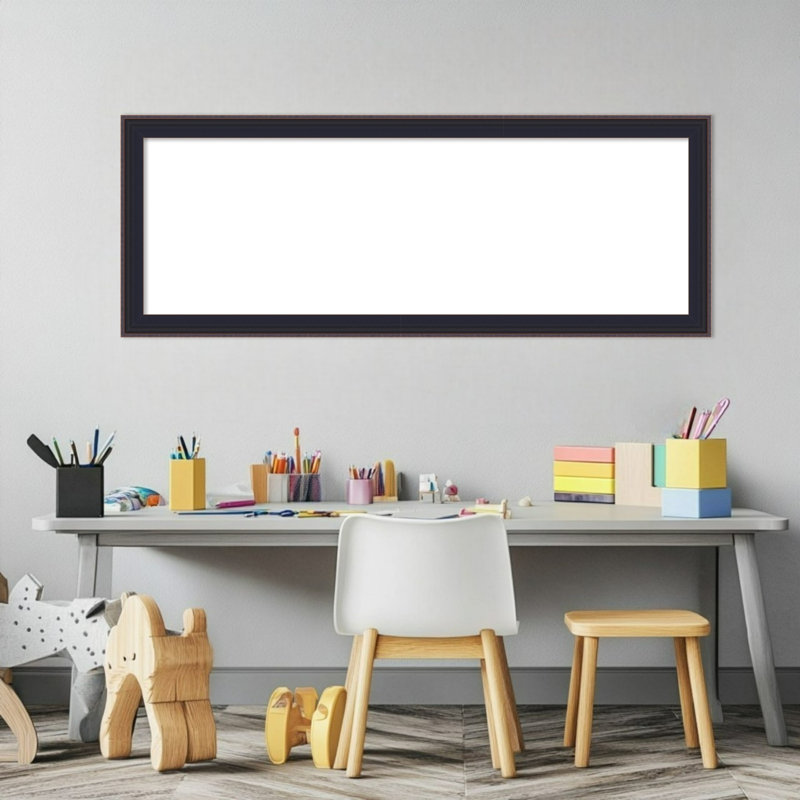 Tableau magnétique encadré effaçable à sec Havana, H 15 po x l 39 po