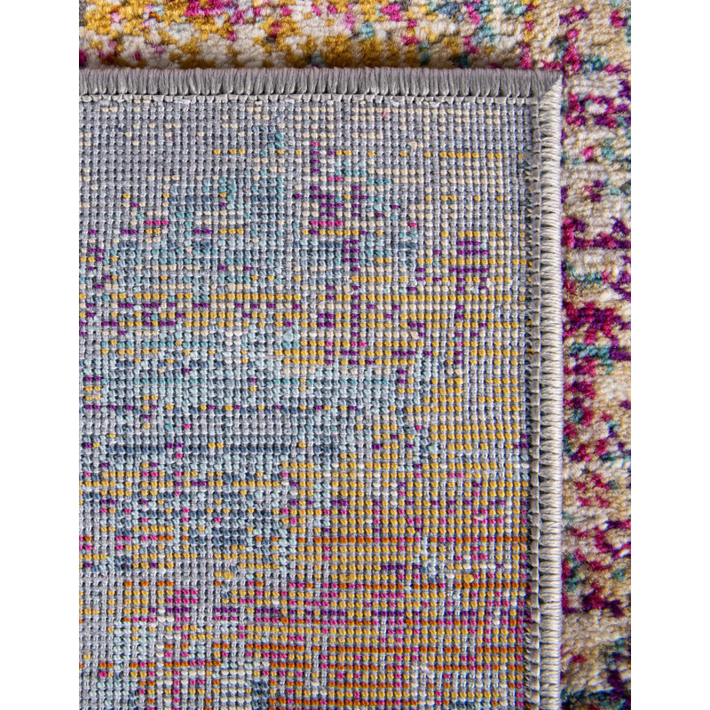 Abstract Indoor Rug, Rectangle 5'1" x 7'10"