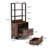 Etagere Storage Bookcase-846643613