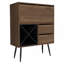 Armoire de bar Prunus, une armoire, deux tiroirs