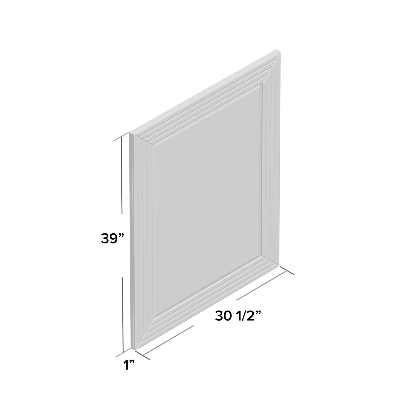 Hadleigh Beveled Glass Wall Mirror