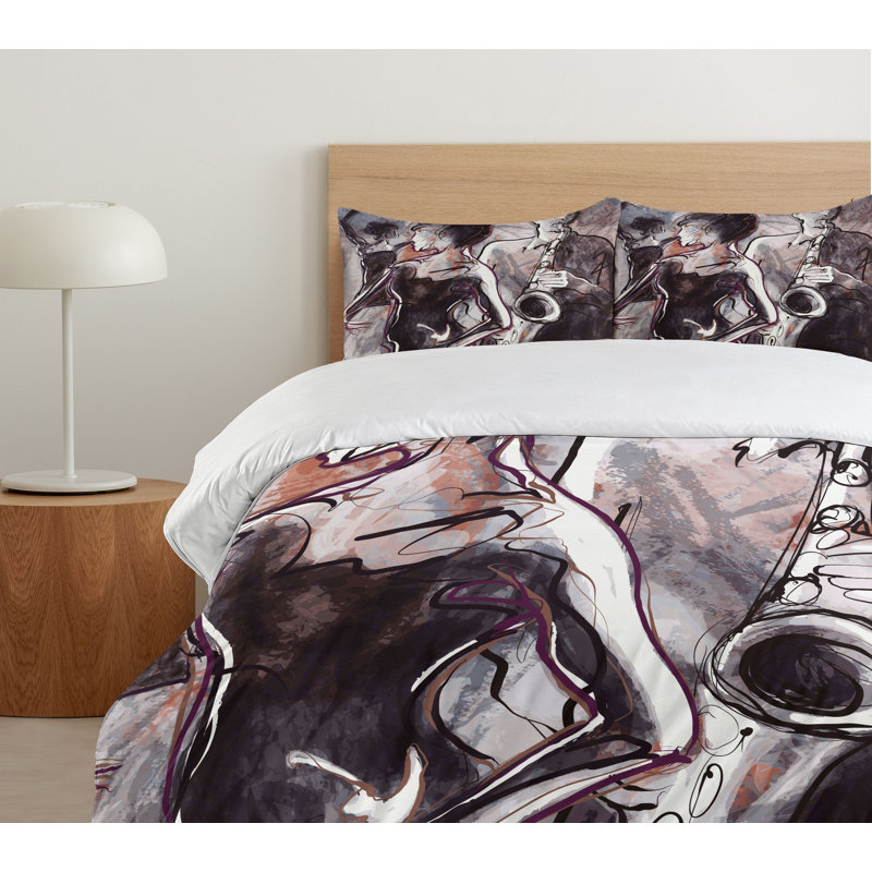 Modern & Contemporary Polyester Duvet Cover