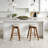 2-Piece Swivel 26" Counter Stool Set