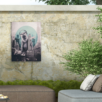 Ali Gulec DJ Square Outdoor  Canvas