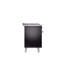 Cuisinière à double combustible de 40 po avec 6 brûleurs scellés et plaque chauffante ILVE Nostalgie II Series (porte pleine)-708322085-708322072