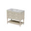Ensemble de meuble-lavabo avec évier encastré Dancy, ensemble de meuble-lavabo autoportant avec 4 tiroirs Dancy-25435503