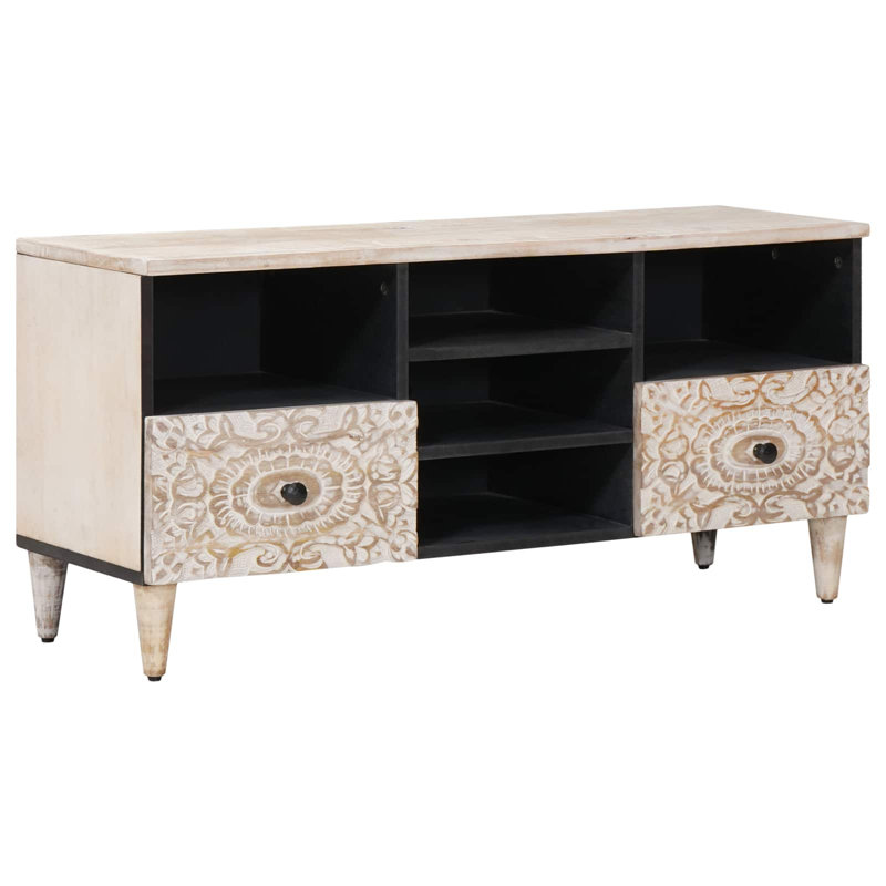  TV Cabinet With Drawer With Shelf With Storage Stand Media Console Base