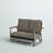 Bertolde 52.8'' Wide Loveseat with Cushions