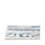 Tapis contemporain de couleur ivoire et bleu marine Avelynn-1489021569