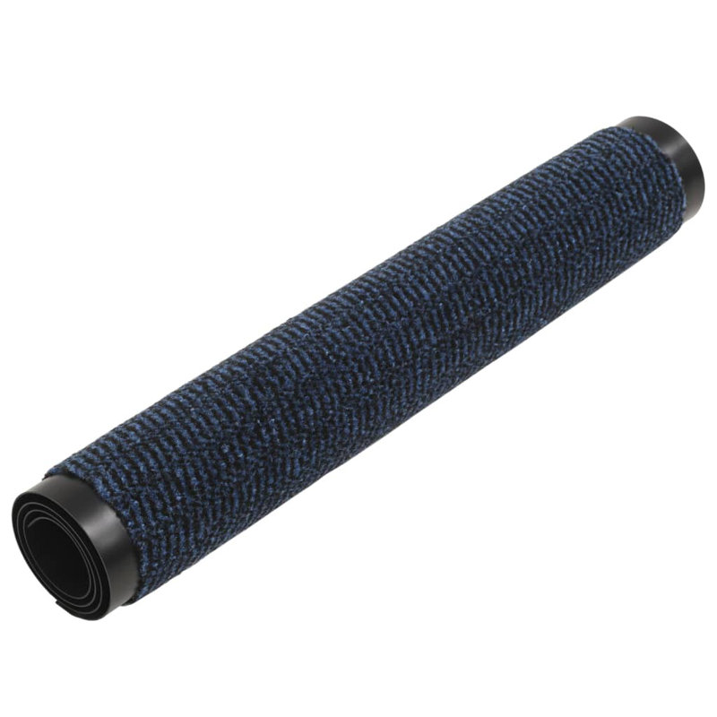 Branco Non-Slip Doormat, 90cm W x 150cm L, Blue