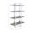 Libby Chrome Finish Bookshelf