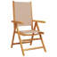 6 - Person Wood Patio Dining Set with Round Table