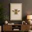 Detailed Bee Study Botanical - Wrapped Canvas-1336757231-1336757224