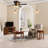 Oval Solid Wood Coffee Table-639858190