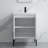 Lameika 24 " W Freestanding Standard Free Standing 1 Single Vanity Bathroom Vanity With Ceramic Top-1857036062-1857067179