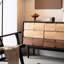 Modern Solid Wood Accent Cabinet