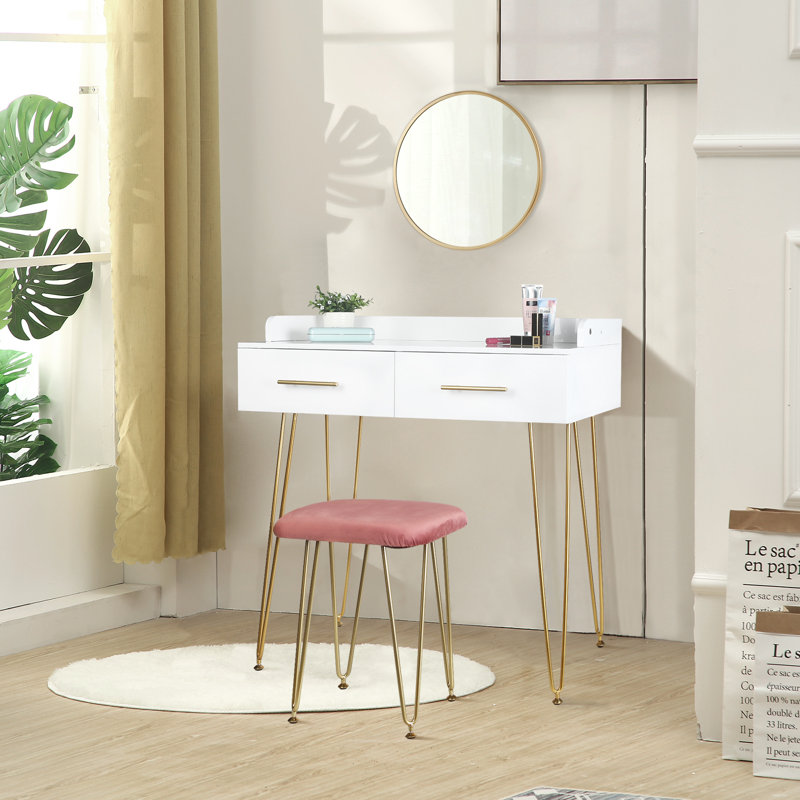 Eleni Dressing Table with Mirror