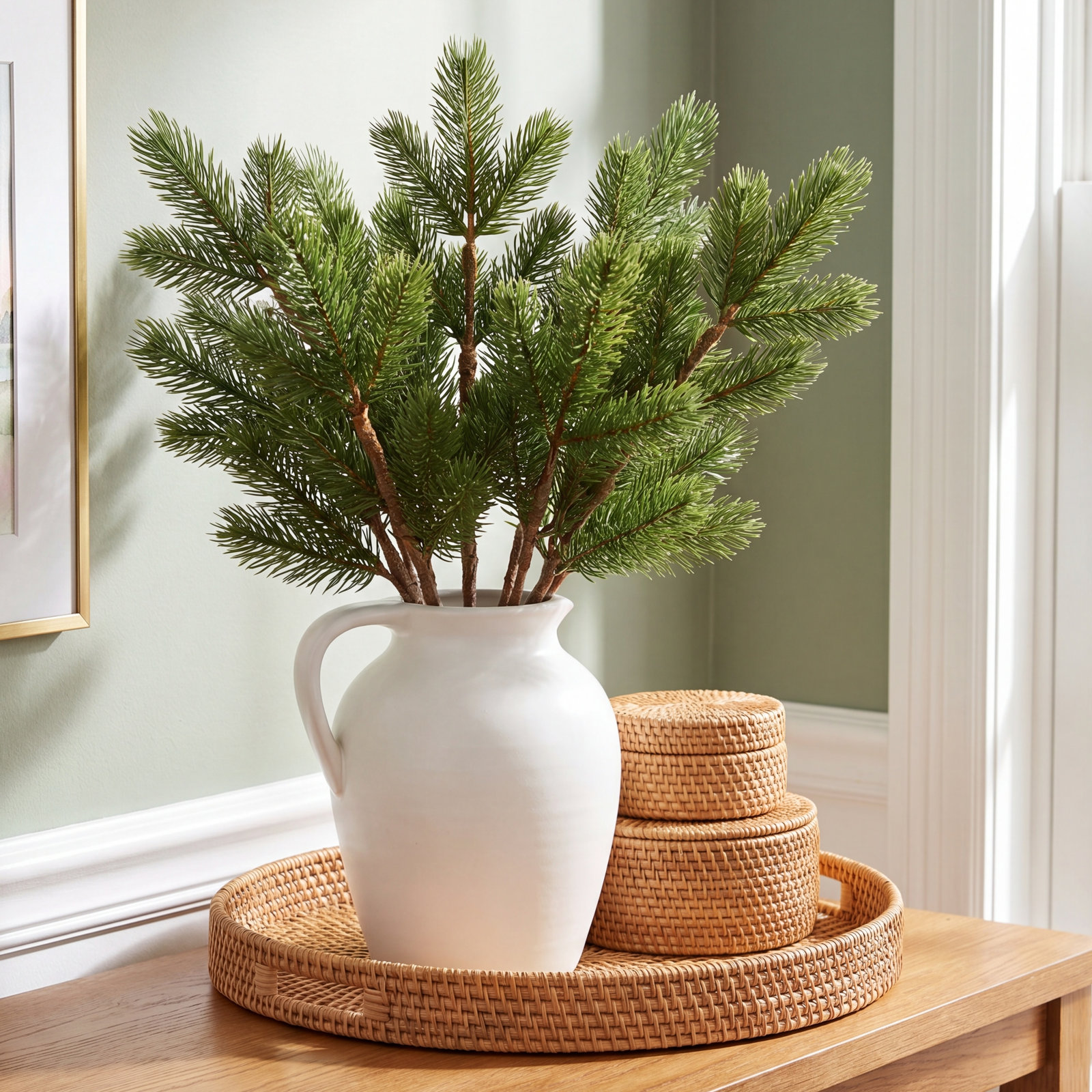 Vickerman Cashmere Pine Artificial Christmas Spray
