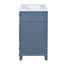 Meuble-lavabo de 30 po avec lavabo en céramique-837908922