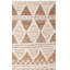 Tapis en jute tissé à la main Cline-1272175837