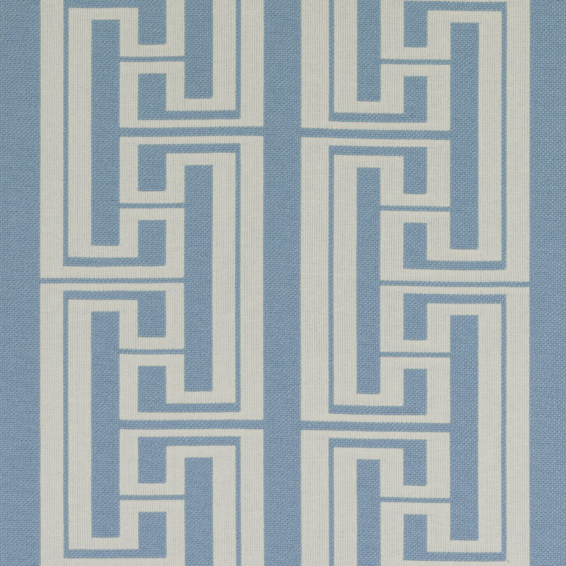 Tissu à rayures Hudson Tobi Fairley, Wedgewood