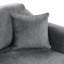 Canapé modulaire Canapé modulaire rembourré en chenille de 111,8 po avec repose-pieds de rangement mobile pour le salon-848238808